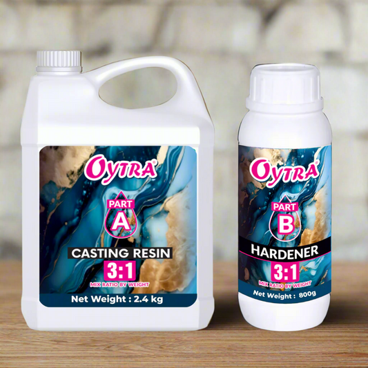 3:1 Casting Art Resin Liquid 3.2 Kg