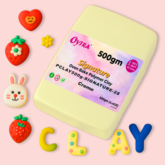 500g Polymer Clay SIGNATURE Series (28 Cream)