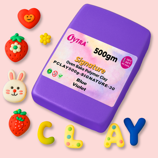 500g Polymer Clay SIGNATURE Series (30 Blue Violet)