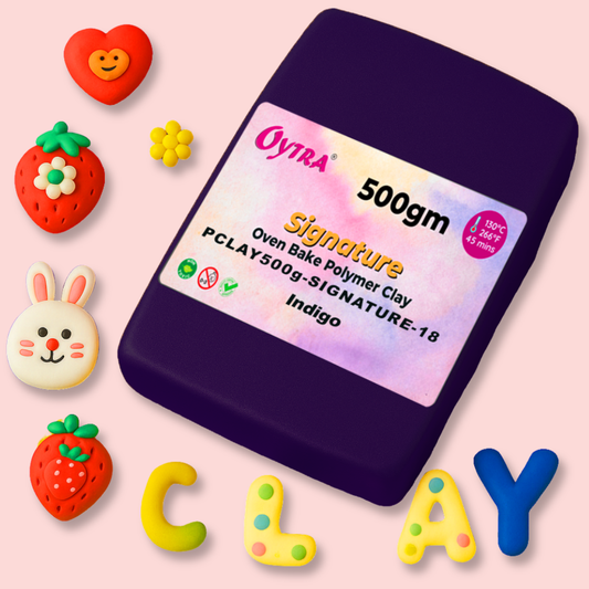 500g Polymer Clay SIGNATURE Series (18 Indigo)
