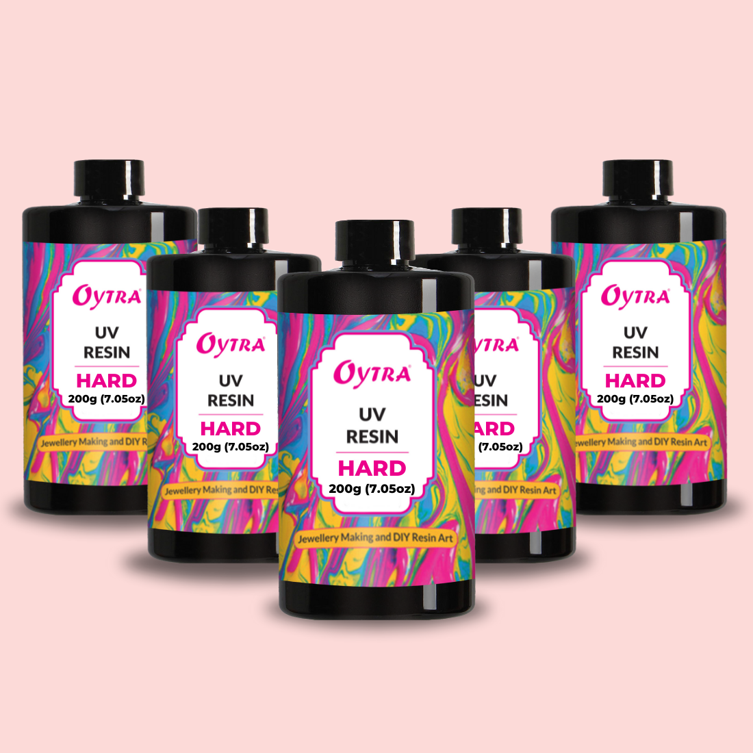 1kg UV Resin Hard Clear Glossy Finish