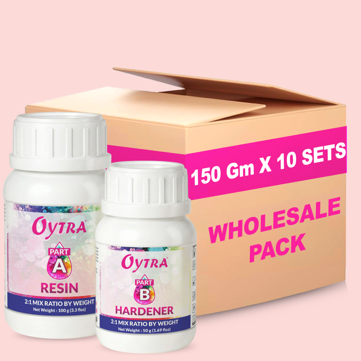 10 x 150 Grams Art Resin Kit