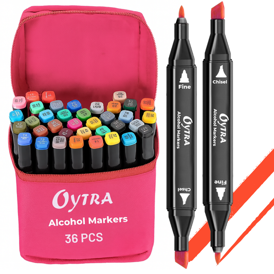 Alcohol Sketch Pen Markers (36 Colors)