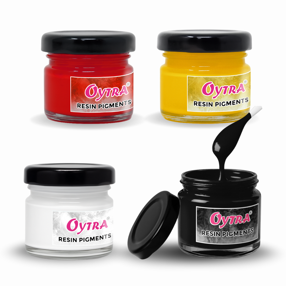 Resin Art Pigment Set of 4 - 20g Each