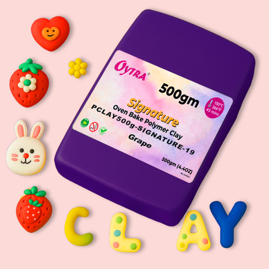 500g Polymer Clay SIGNATURE Series (19 Grape)