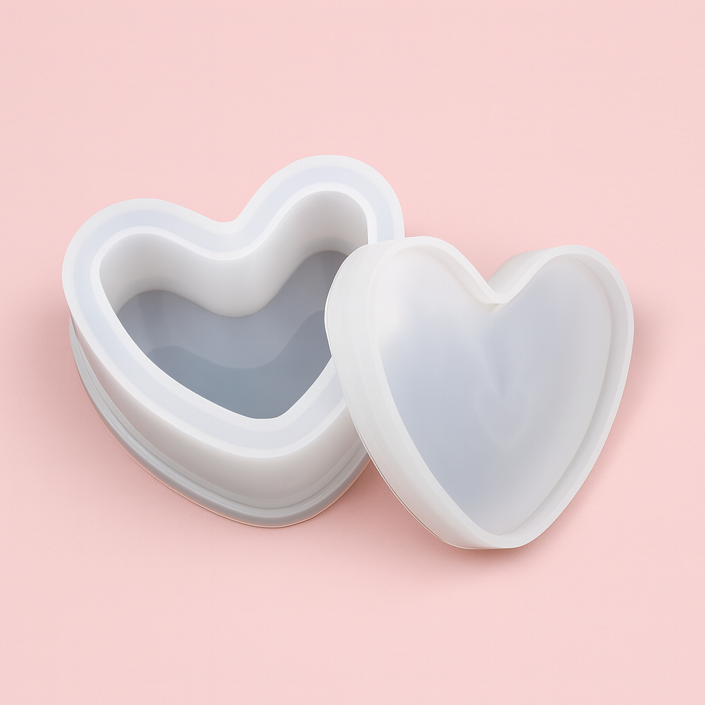 Heart Gift Box Resin Art Mould