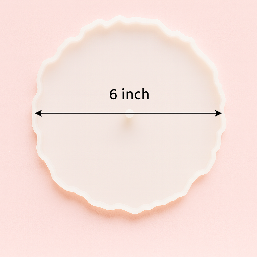 6 Inch Clock Resin Art Mould