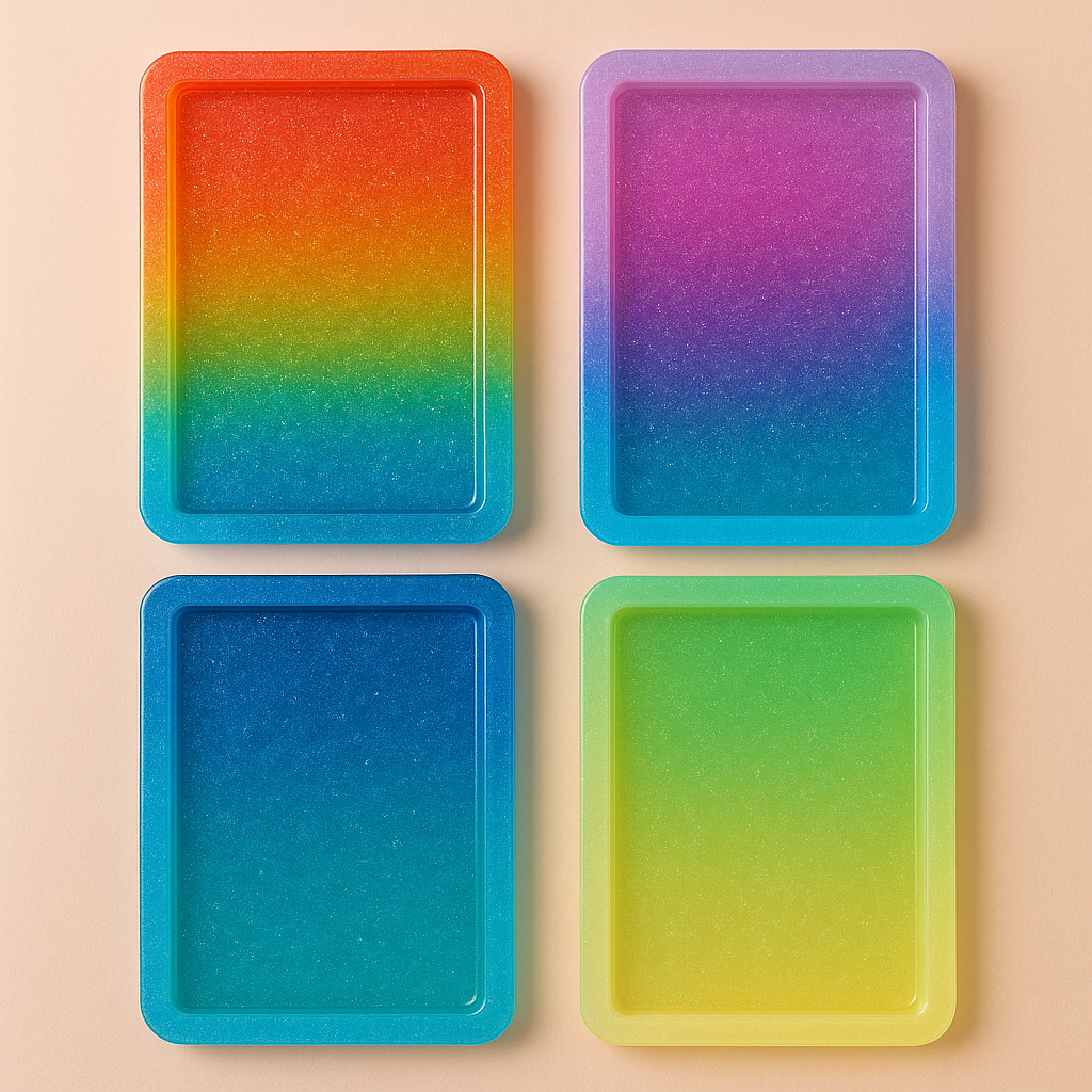 Resin Rectangle Tray Silicone Mould