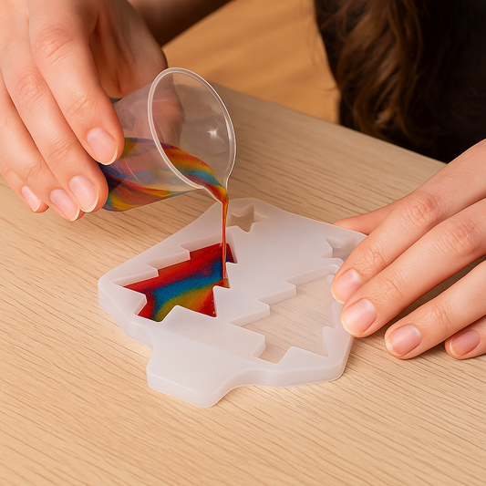 Resin Earring Silicone Mould