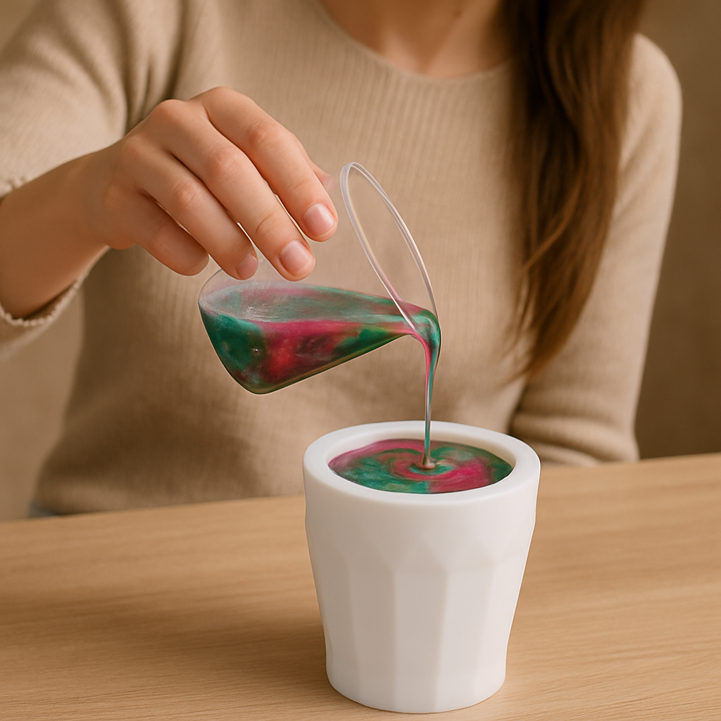 DIY Flower Pot Silicone Mould