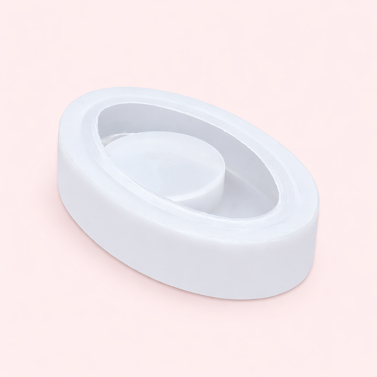 Oval Shape T-Light Candle Silicone Mould