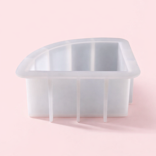 Triangle Bookend Resin Silicone Mould