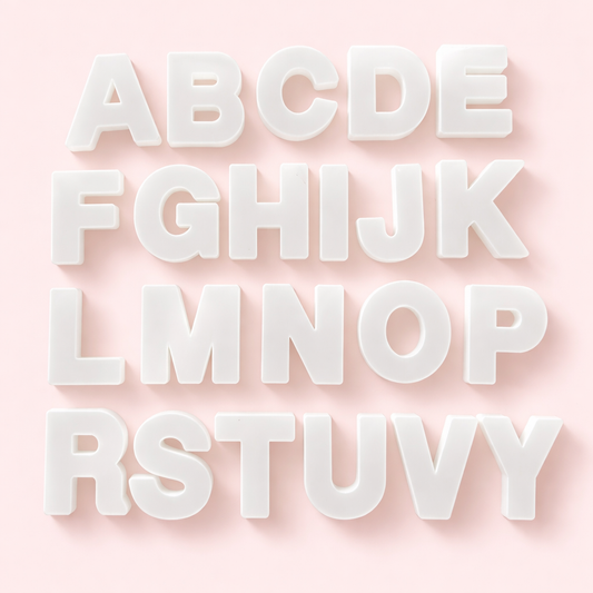 22 Piece Alphabet 4 Inch Resin Mould