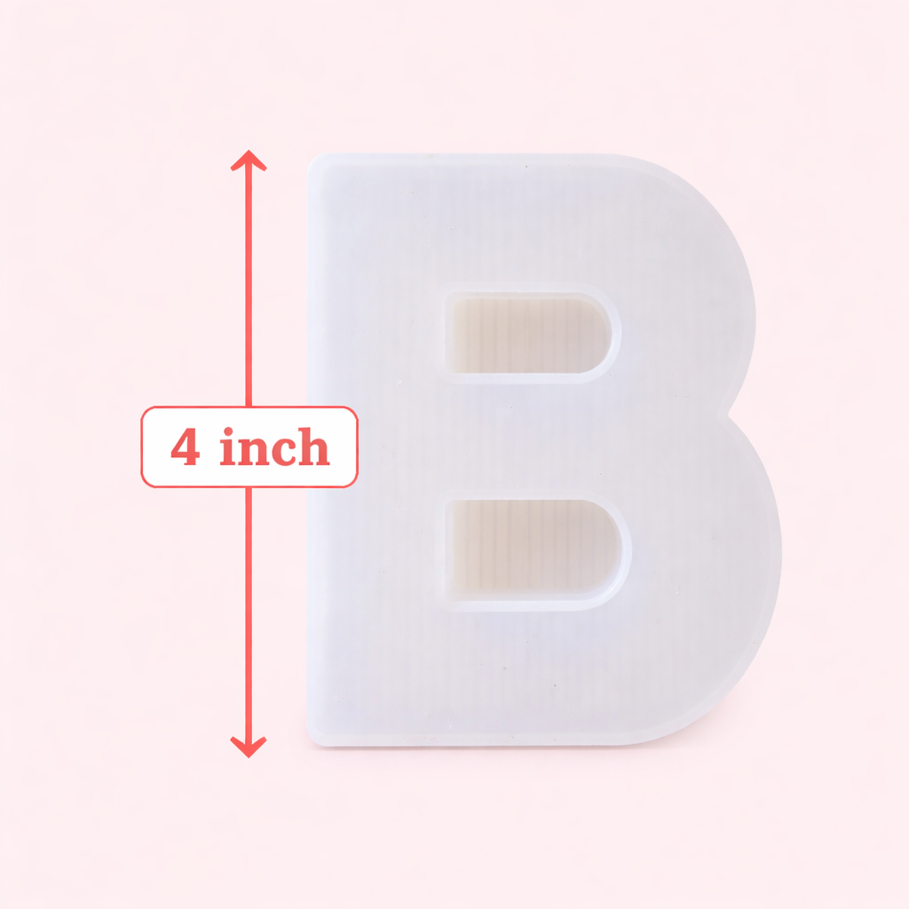22 Piece Alphabet 4 Inch Resin Mould