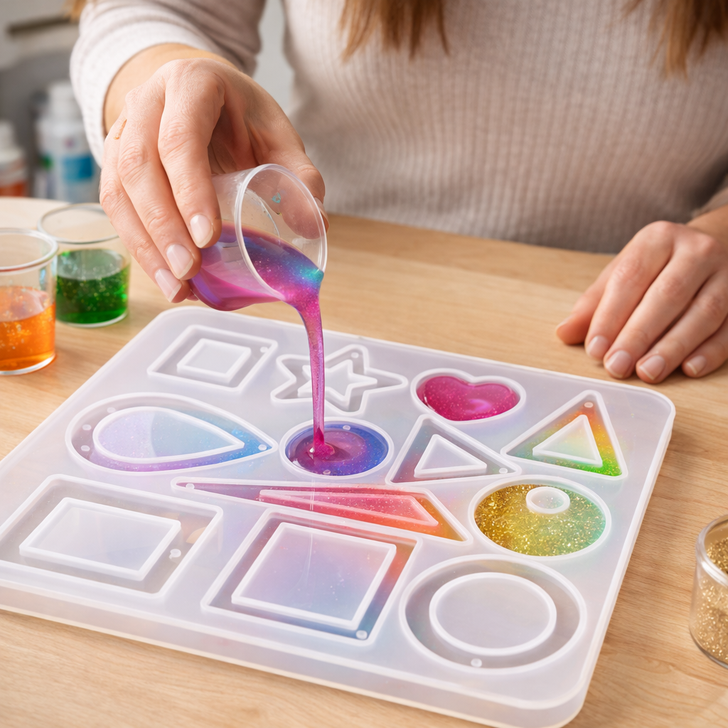 12 Cavity Earring Pendant Mould