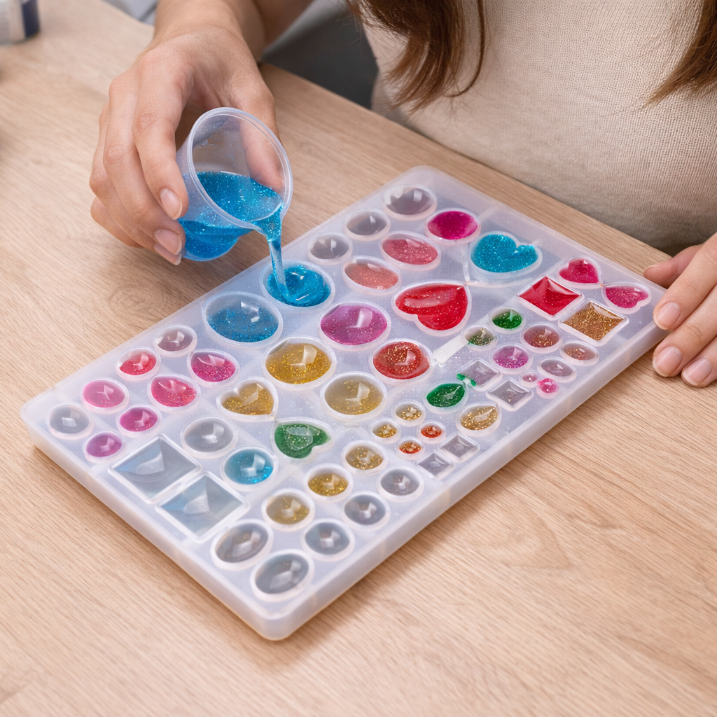 Multi Pendant Jewellery Resin Mould