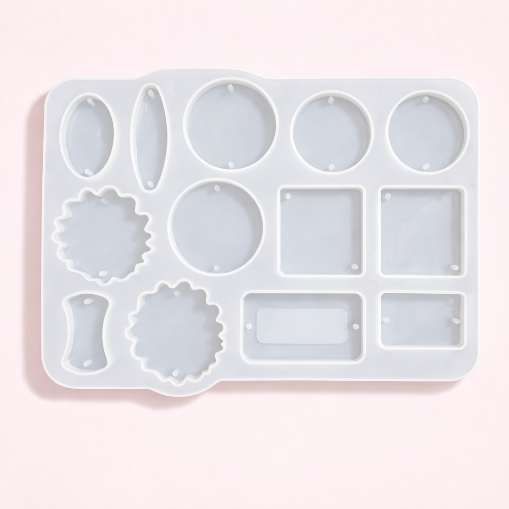 13 Cavity Silicone Rakhi Mould for Resin Art