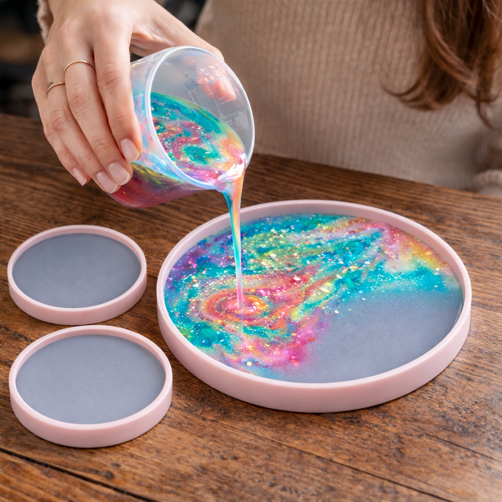 Plain Round Silicone Mould Combo