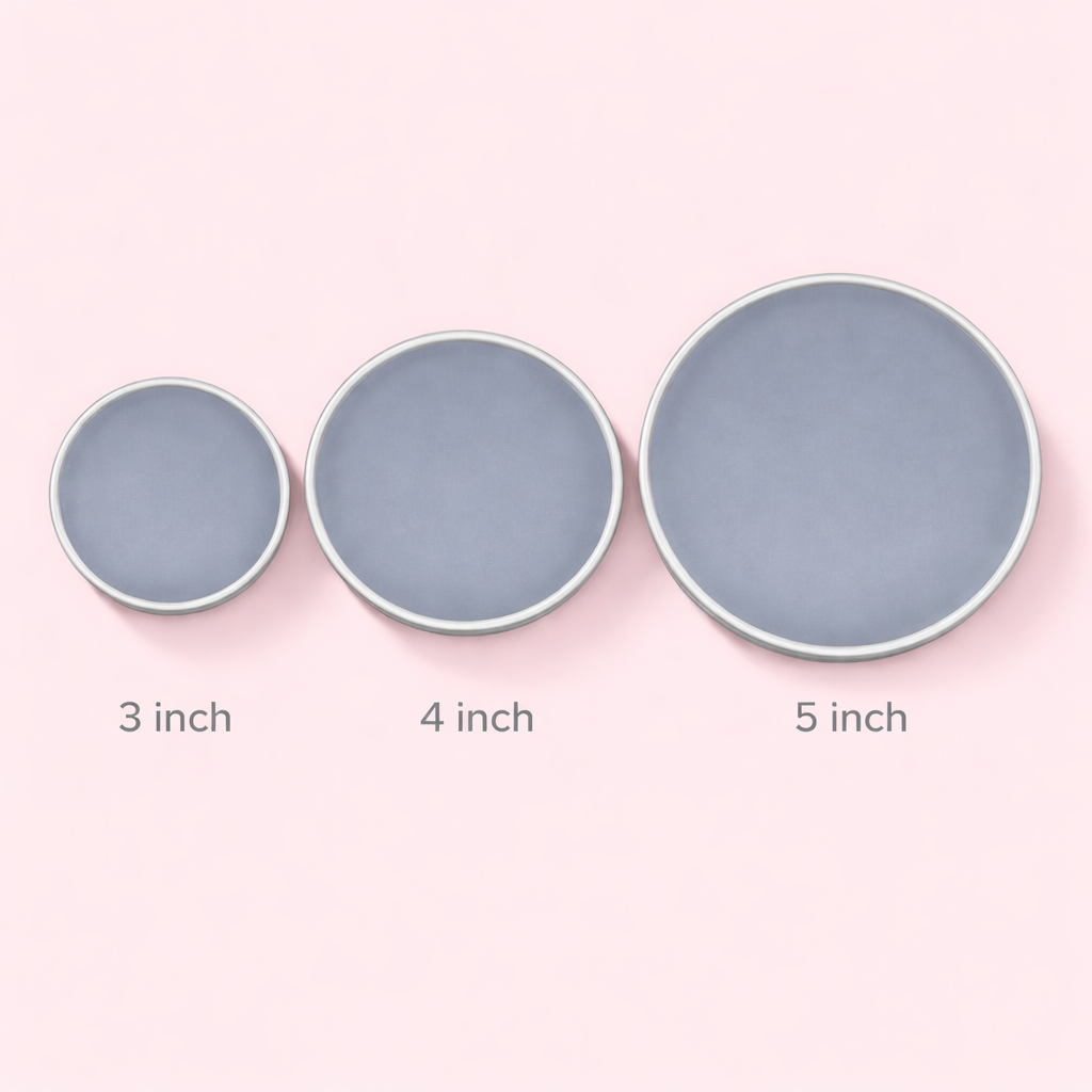 Plain Round Silicone Mould Combo