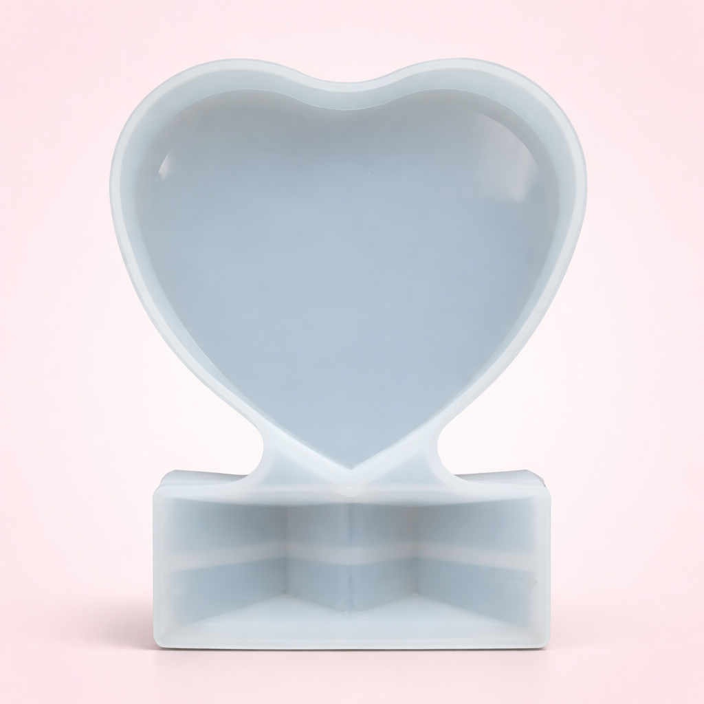 Heart with Frame Silicone Mould