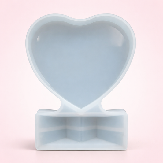 Heart with Frame Silicone Mould