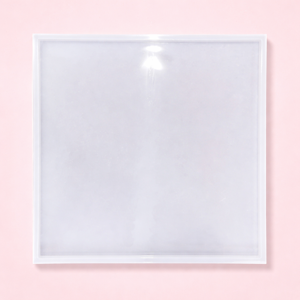 12 Inch Plain Square Resin Mould