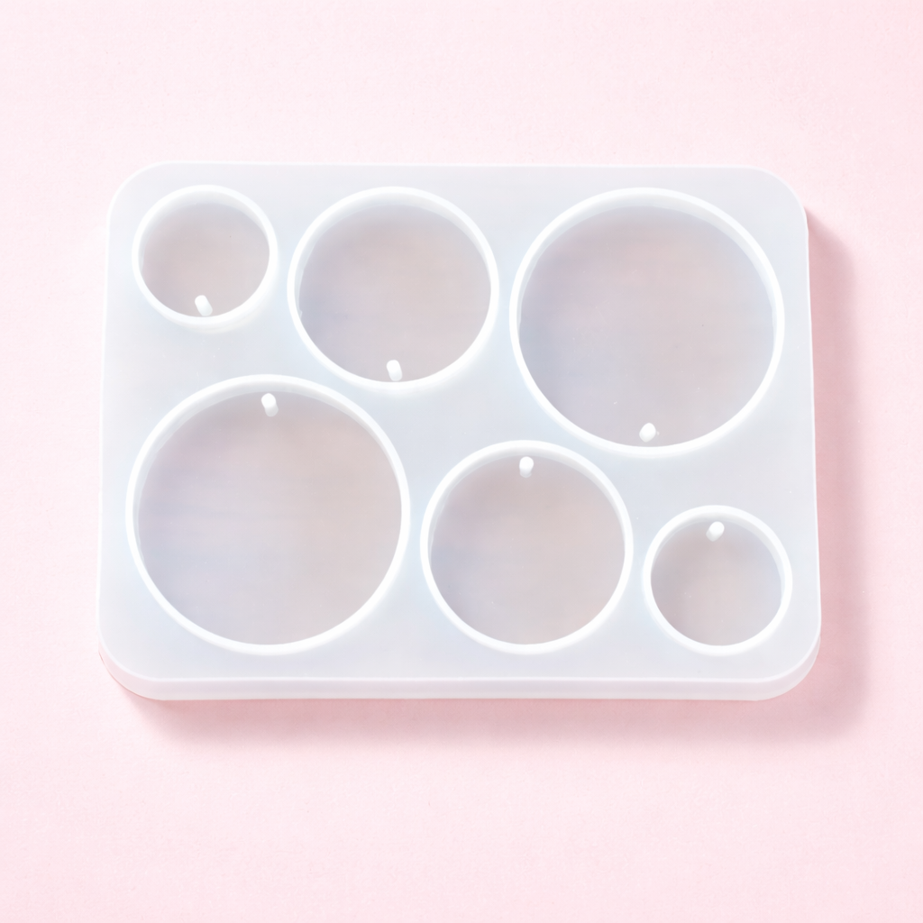 6 Cavity Round Shape Resin Mould