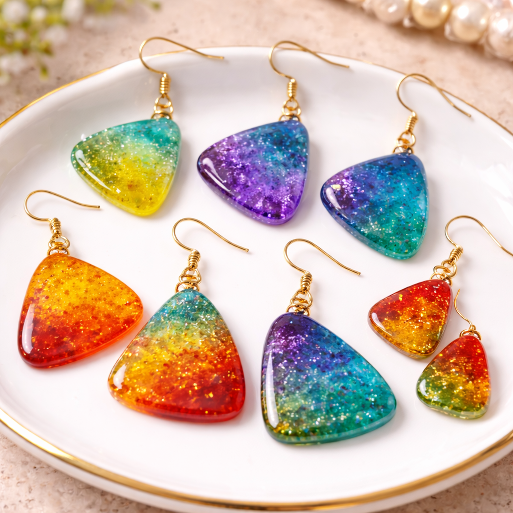 6 Cavity Triangle Shape Resin Mould