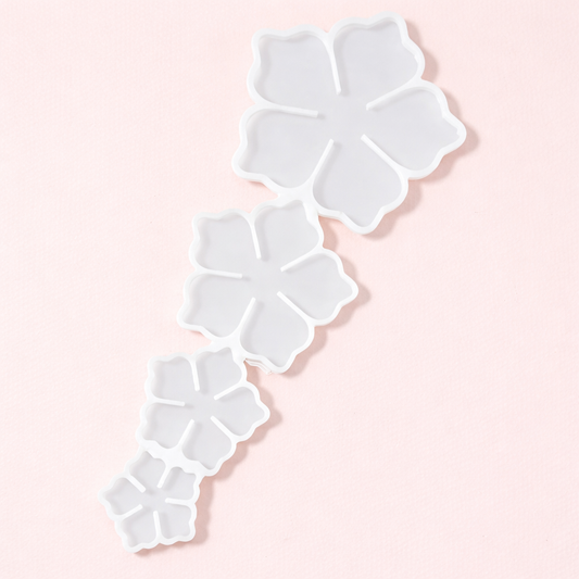 Flower Resin Mould (4 In 1)