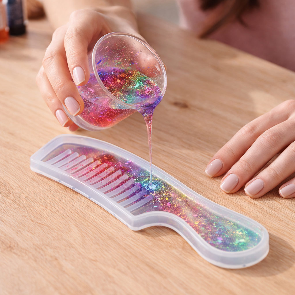 Comb Shaped Mould - 6 Inch, 15cm x 5cm x 4mm