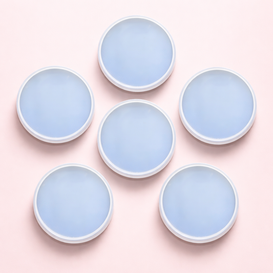 4 Inch Resin Round Mould Set of 6