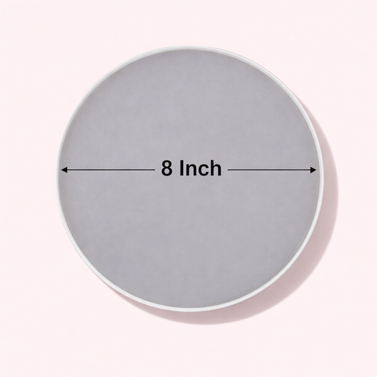 Round Coaster Resin Art Mould 8 Inch