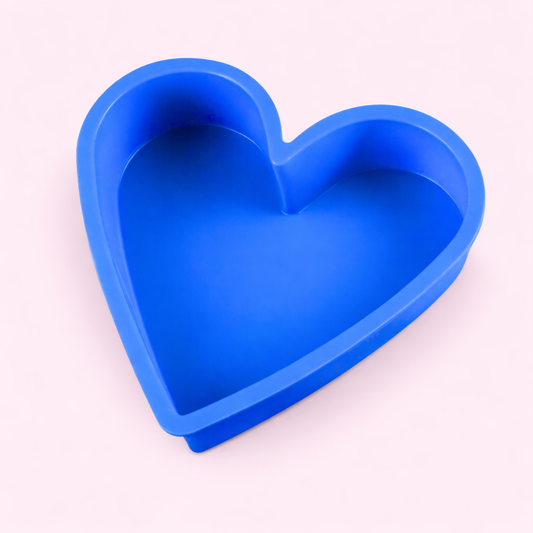 Resin Silicone Mould Heart 5 Inch