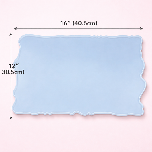 Tray Silicone Mould  for Art Resin DIY Casting