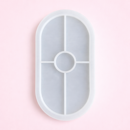 Oval Tray Resin Art Mould