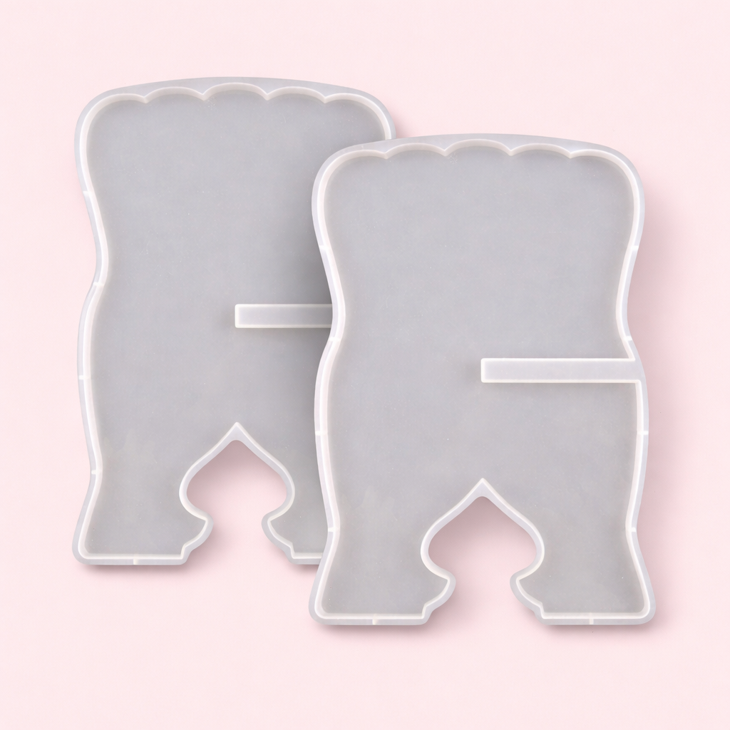 Big Book Stand Holder Resin Art Silicone Mold Set of 2