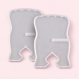 Big Book Stand Holder Resin Art Silicone Mold Set of 2