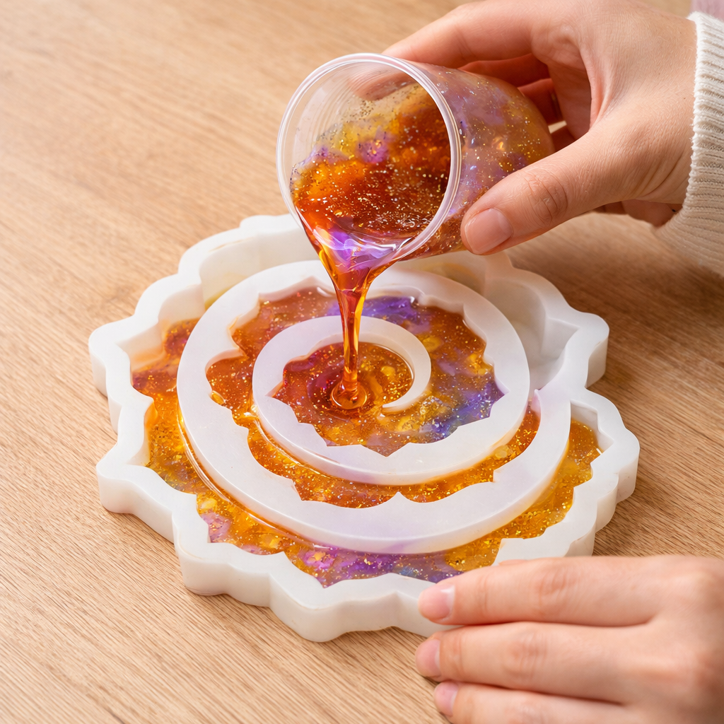 Flower Mould for Resin Art Projects