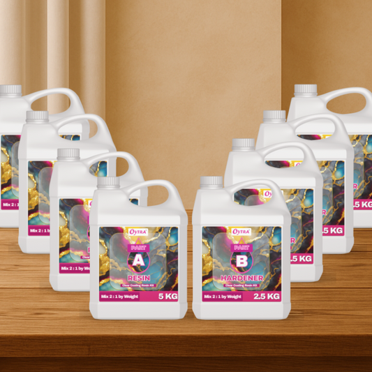 30 Kg Art Resin Liquid Wholesale Bulk 2:1 Glossy UV Resistant