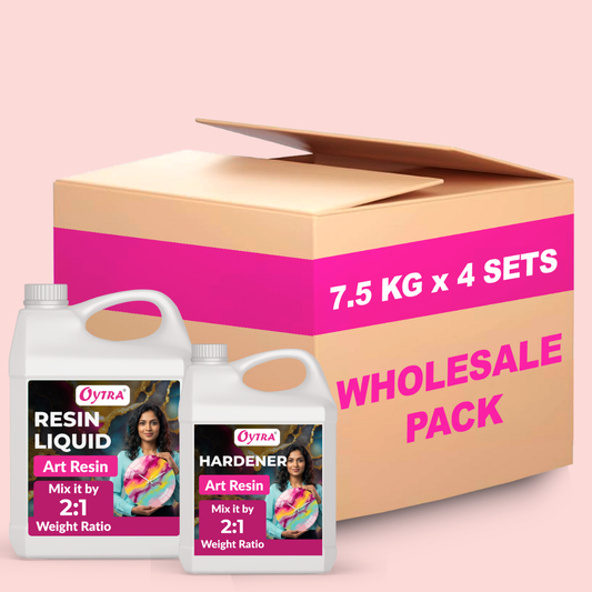 30 Kg Art Resin Liquid Wholesale Bulk 2:1 Glossy UV Resistant