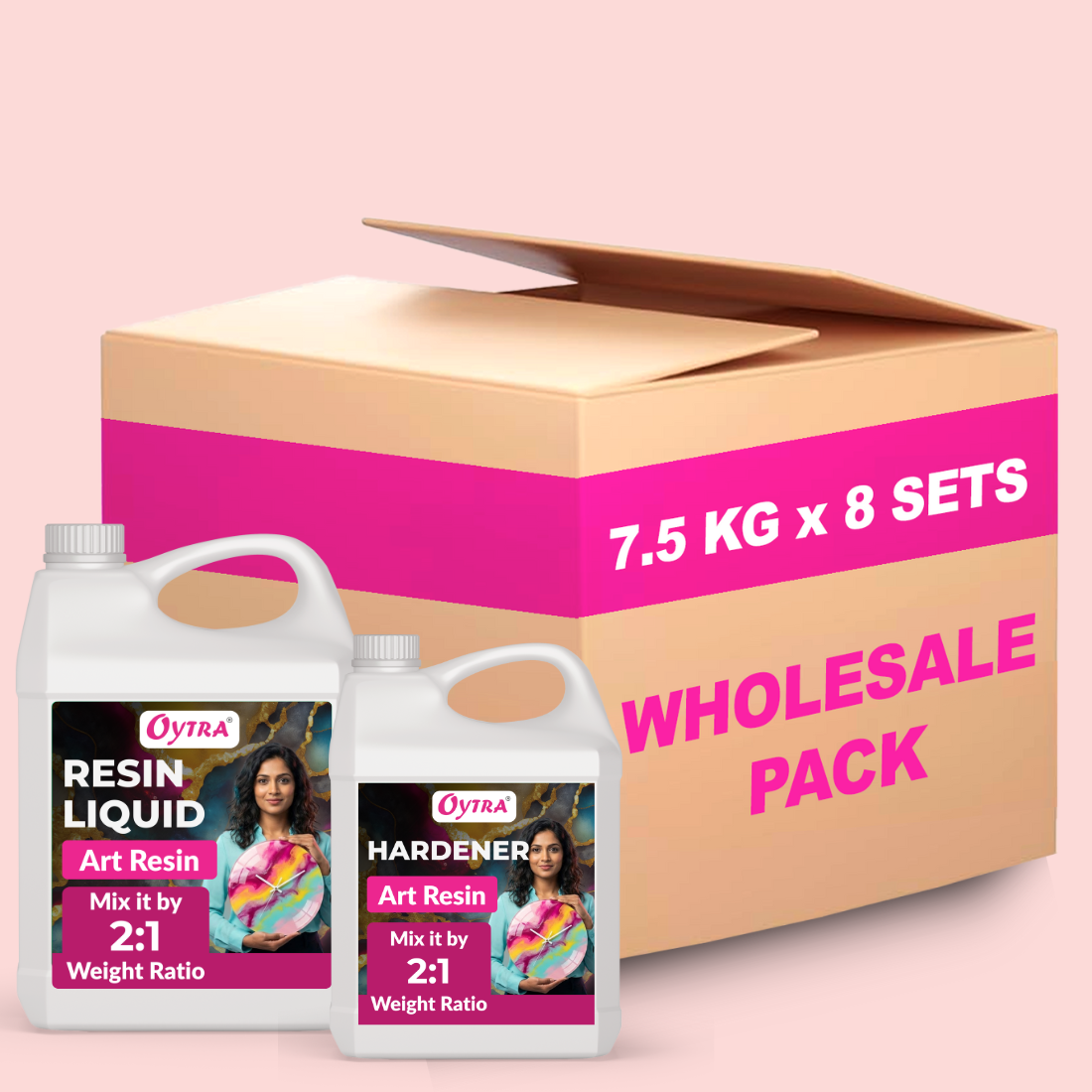 60 Kg Art Resin Liquid Wholesale Bulk Pack