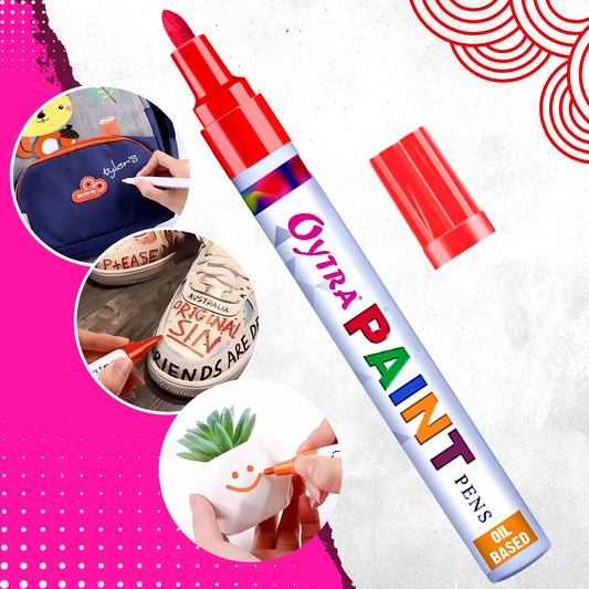 Permanent Paint Marker Pen - Red