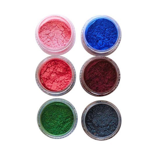 6 Color Mica Powder Set for Resin Art