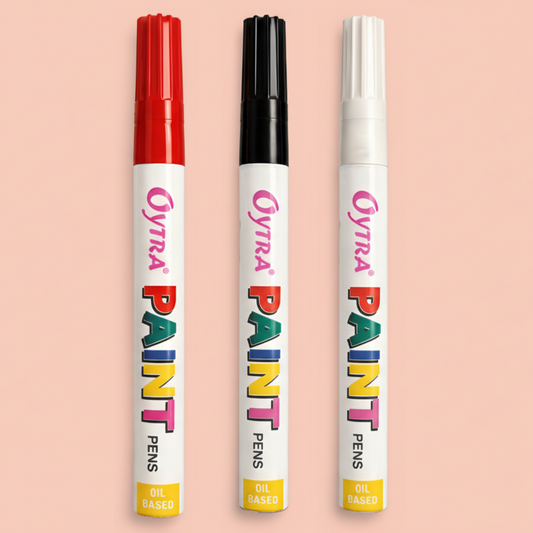Oytra Paint Markers - Black, White, Red