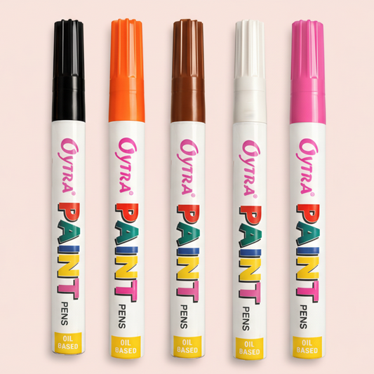 Paint Permanent Marker Pen Set of 5