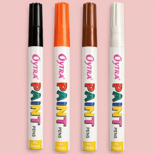Paint Permanent Marker Pen Set of 4