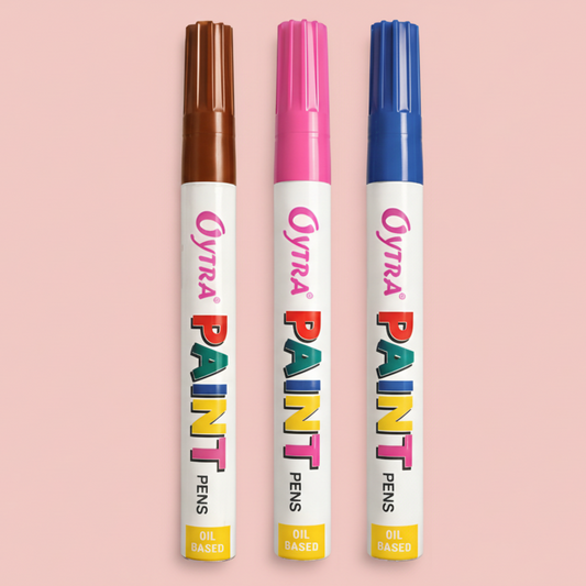 Paint Permanent Marker Pen Set of 3