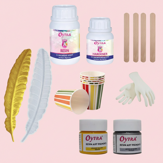Resin Art Kit for Bookmark Making Set Combo