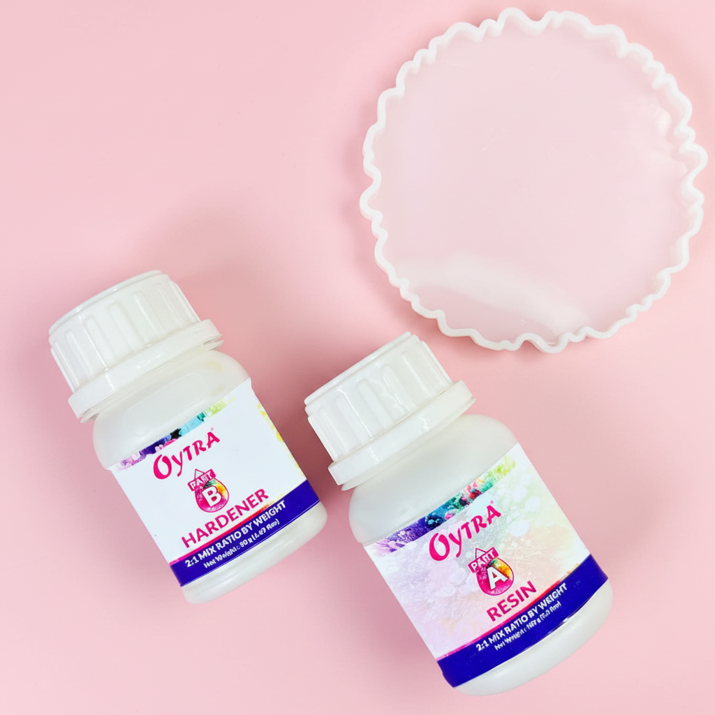 Art Resin Agate Coaster Making Kit