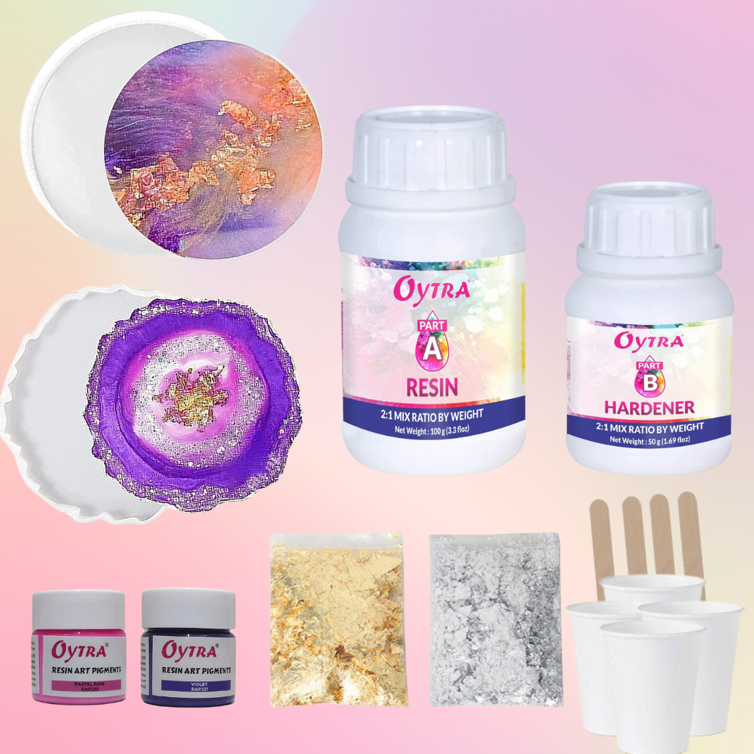 Oytra Resin Coaster Kit - Oytra